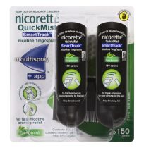 Nicorette Quickmist Smart Track Freshmint Duo 2x150 Sprays