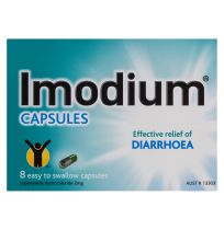 Imodium Capsules 2mg 8 Pack