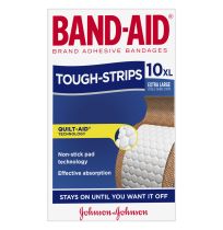 Band Aid Tough Strips Extra Large 10 Pack
