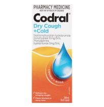 Codral Dry Cough + Cold Berry 200ml