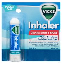 Vicks Inhaler for Blocked Nose Relief