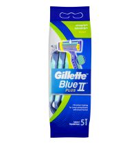 Gillette Blue II UltraGrip Pivot Disposable Razor 5 Pack