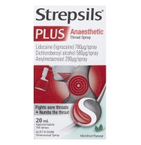 Strepsils Plus Anaesthetic Menthol Flavour 20ml