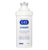 E45 Moisturising Cream for Dry Skin & Eczema Pump 500g
