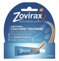 Zovirax Coldsore Cream Tube 2g