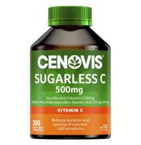 Cenovis Sugarless C 500mg Orange Chewable 300 Tablets