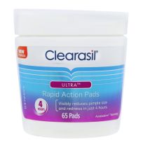 Clearasil Ultra Rapid Action Deep Pore Wipes 65 Pack