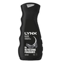 Lynx Men Shower Gel Black 400ml