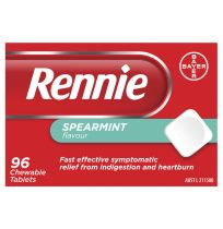 Rennie Spearmint flavour 96 Tablets