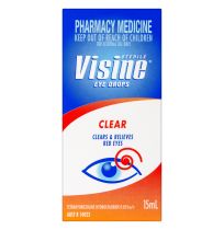 Visine Eye Drops Clear 15ml