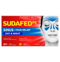 Sudafed PE Day + Night Relief 48 Tablets