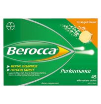 Berocca Performance Orange Effervescent Tablets 45 Pack