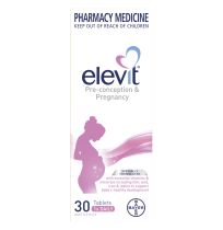 Elevit Pregnancy Multivitamin 30 Tablets (Pharmacy Medicine)