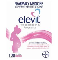 Elevit Pregnancy Multivitamin 100 Tablets (Pharmacy Medicine) *****