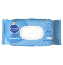 Curash Baby Wipes Simply Water Baby Wipes 80 Pack
