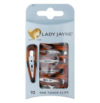 Lady Jayne 3011 One Touch Clips Shell 10 Pack