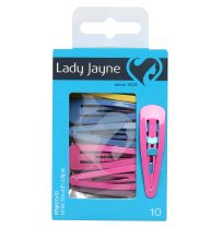 Lady Jayne 3013 One Touch Clips Asst 10 Pack