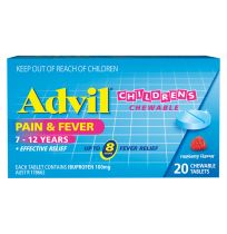 Advil Children 7-12 Years Chewable 20 Tablets