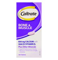 Caltrate Bone & Muscle Health Plus Minerals 100 Tablets