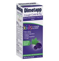 Dimetapp Cough Cold & Flu Kids 2+ Years 200ml