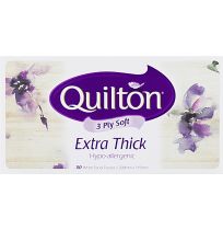 Quilton Facial Tissues Extra Thick Classic 110 Pack