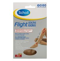 Scholl Flight Sox Ladies Natural Size 4 -6 (1 Pair)