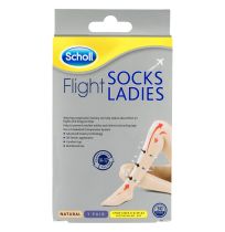 Scholl Flight Sox Ladies Natural Size 8-10 (1 Pair)
