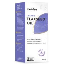 Melrose Organic Flaxseed Oil 500ml (Fridge Item)