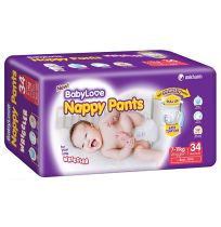 BabyLove Nappy Pants Wriggler 34 Pack
