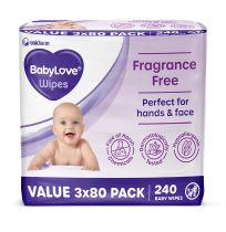 BabyLove Everyday Wipes 80 x 3 Pack
