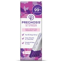 Pregnosis In-Stream Early Pregnancy Test 5 Tests
