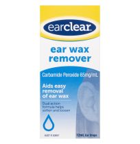Ear Clear Ear Wax Remover Drops 12ml