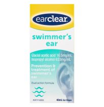 Ear Clear Swimmer's Ear Drops 40ml