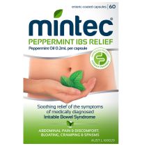 Mintec Peppermint Oil 60 Capsules
