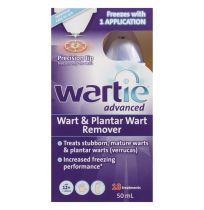 Wartie Advanced Wart Remover 18 Treatments 50ml