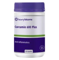 Henry Blooms Curcumin 600 Plus 120 Vege Capsules
