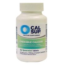 Cal Sup Chewable Calcium 60 Tablets