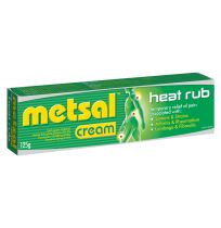 Metsal Heat Rub Cream 125g