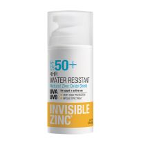 Invisible Zinc 4 Hour Water Resistant Sunscreen SPF 50+ 100ml