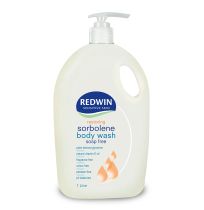 Redwin Sorbolene Body Wash Soap Free with Vitamin E 1 Litre