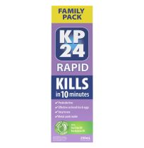 KP24 Rapid Head Lice Family Pack 250ml