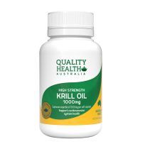 Quality Health Krill Oil 1000mg 60 Capsules