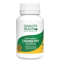 Quality Health Cranberry 25,000mg 60 Tablets