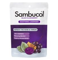 Sambucol Soothing Relief Nose & Throat Lozenge 16 Pack