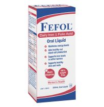 Fefol Daily Iron & Folic Acid Oral Liquid 200ml