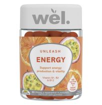 Wel Energy Gummies Orange & Pasionfruit 40 Pack