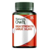 Nature's Own High Strength Garlic 10,000mg 100 Tablets