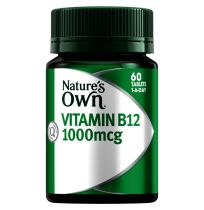Nature's Own High Strength Vitamin B12 1000mcg 60 Tablets