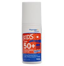 Pharmacy Choice Kids Dry Touch Sunscreen SPF 50+ Roll On 50ml