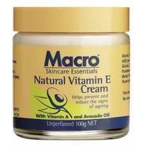 Macro Natural Vitamin E Cream 100g